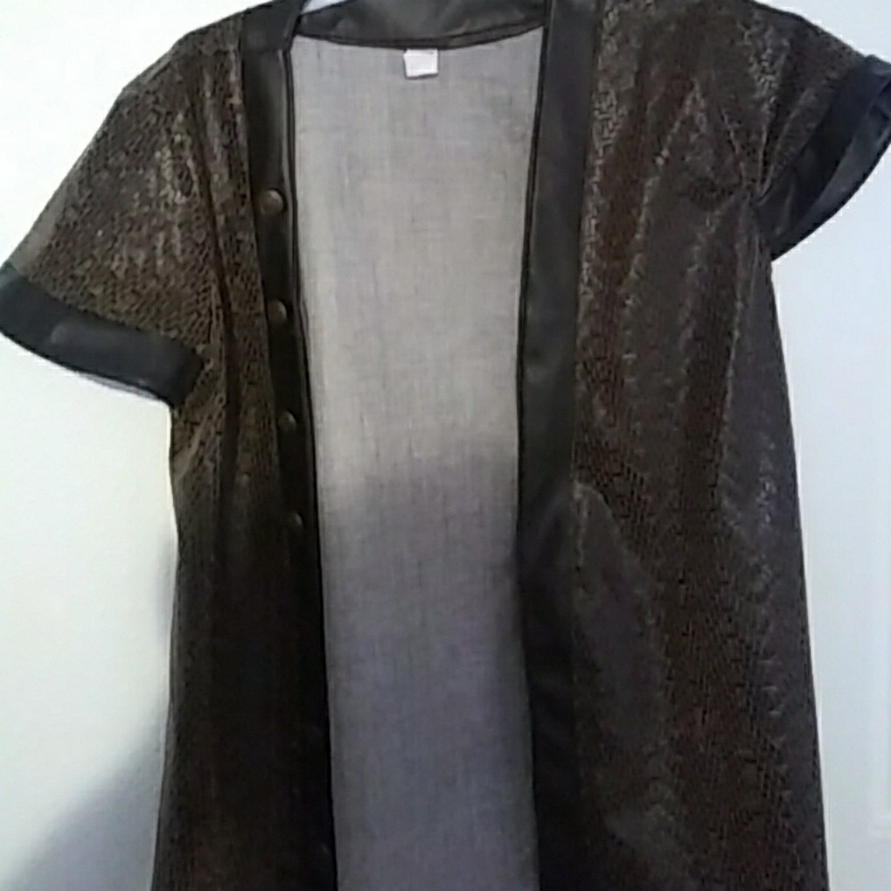 Leather Vest
